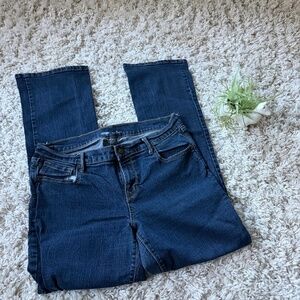 Stylish indigo Old Navy Indigo Straight Leg size 12 regular standard simple casu